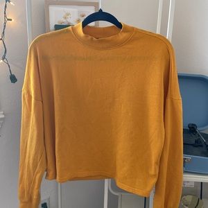 yellow forever 21 sweater